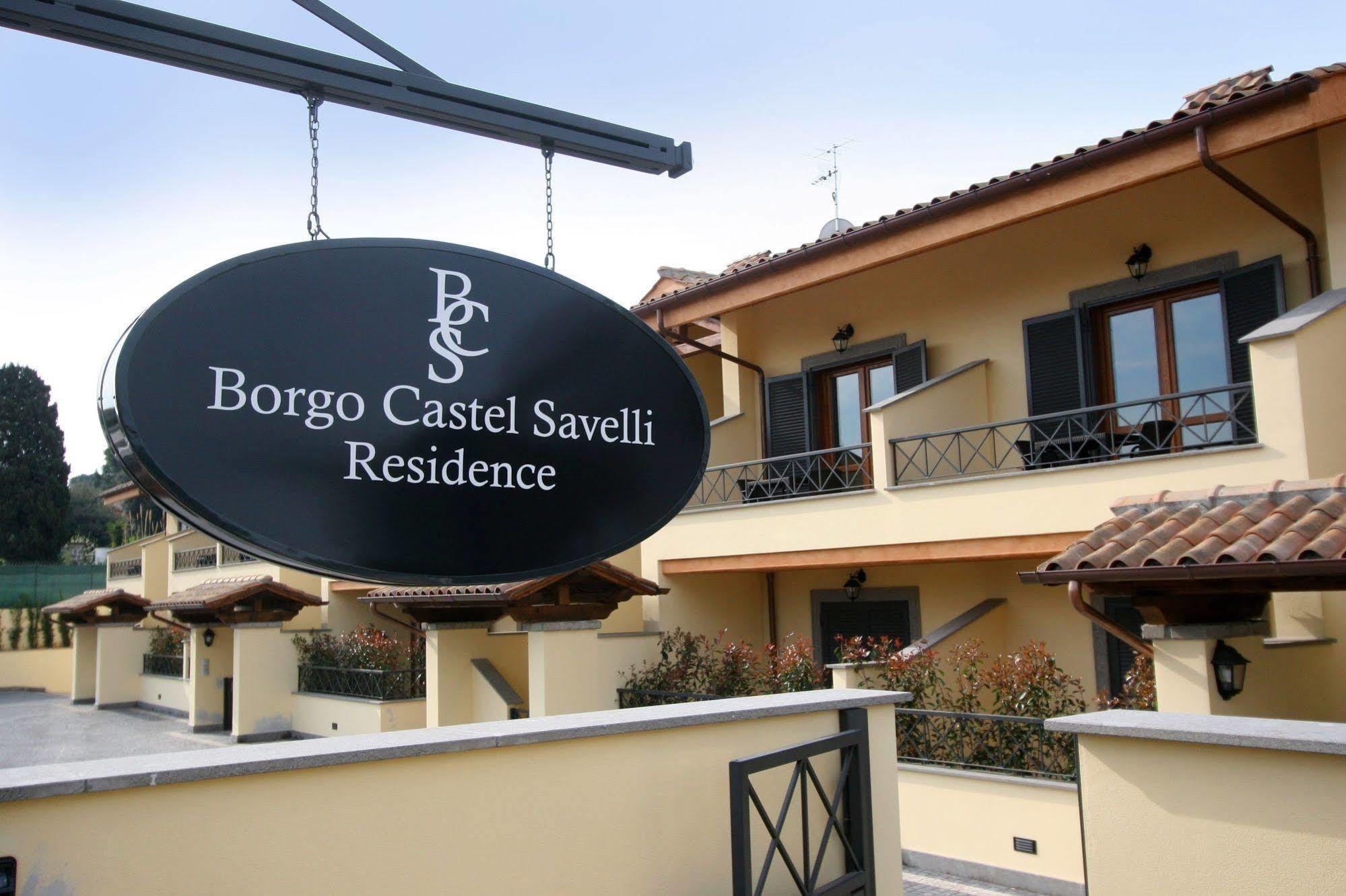 Borgo Castel Savelli Aparthotel Grottaferrata Kültér fotó